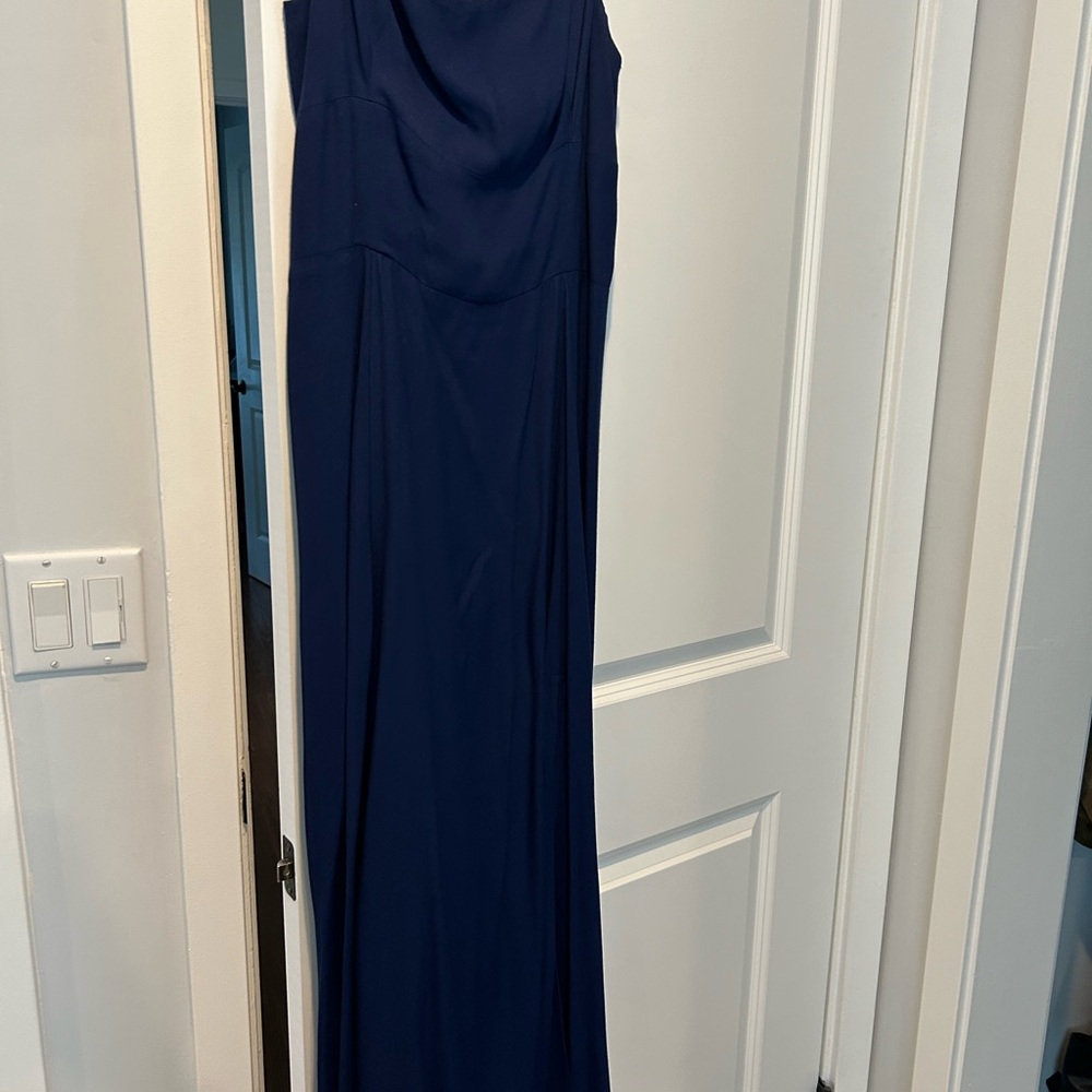 Reformation dark purple dress